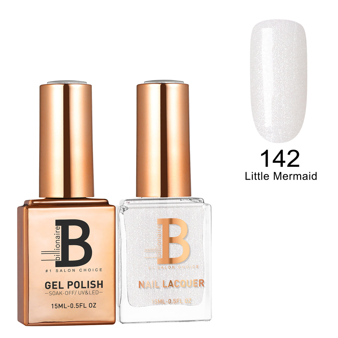 Billionaire Gel & Lacquer Duo -  142 Little Mermaid (15ml)