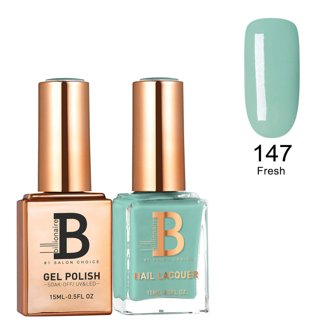 Billionaire Gel & Lacquer Duo -  147 Fresh (15ml)