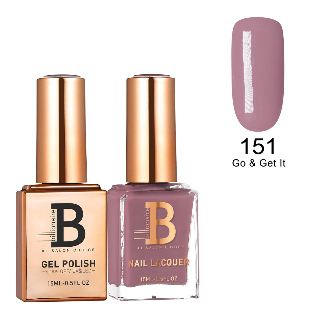 Billionaire Gel & Lacquer Duo -  151 Go & Get It (15ml)