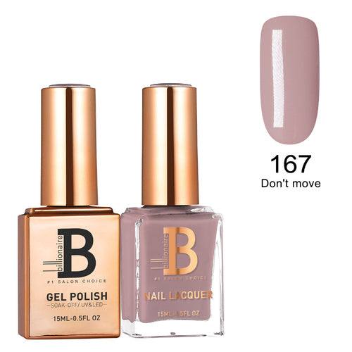 Billionaire Gel & Lacquer Duo -  167 Don't Move (15ml)