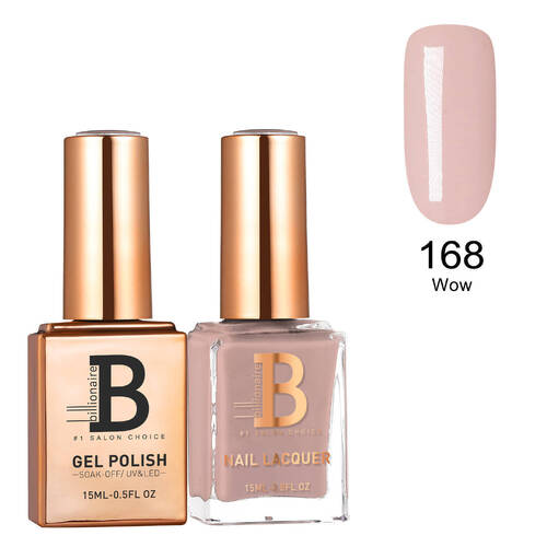 Billionaire Gel & Lacquer Duo -  168 Wow (15ml)