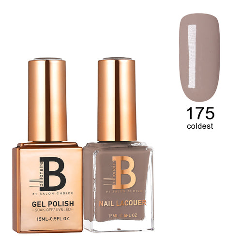 Billionaire Gel & Lacquer Duo -  175 Coldest  (15ml)