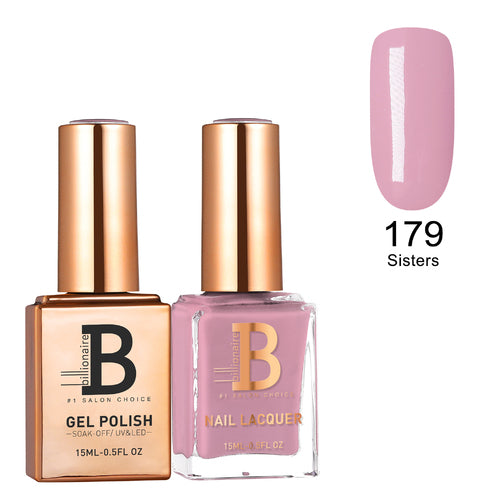 Billionaire Gel & Lacquer Duo -179 Sisters (15ml)