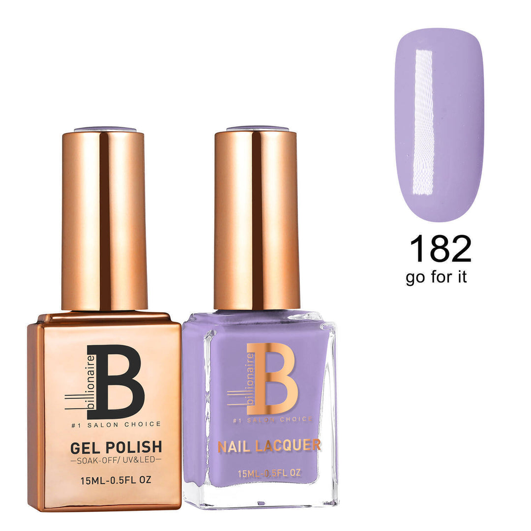 Billionaire Gel & Lacquer Duo - 182 Go For It (15ml)