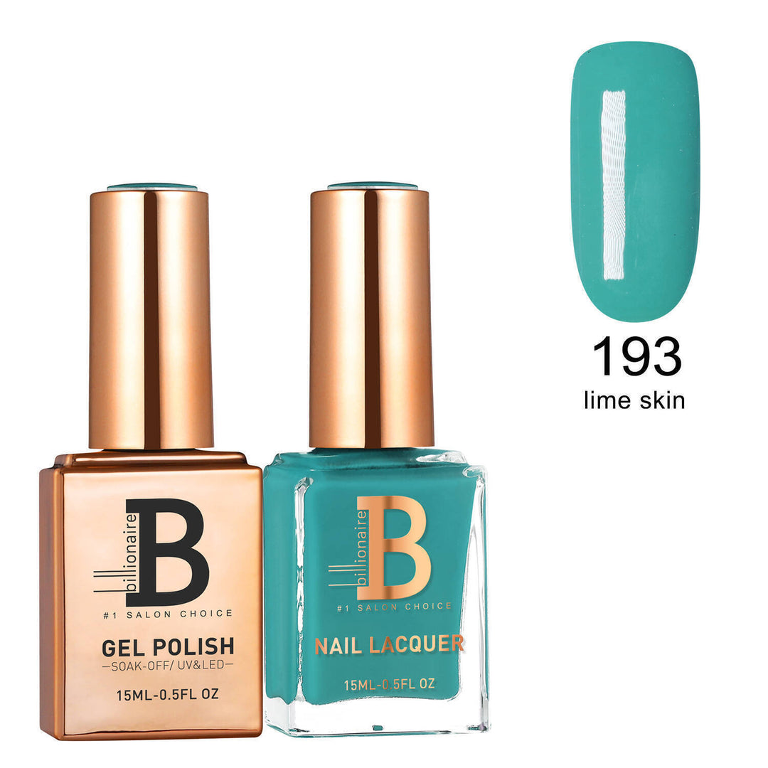 Billionaire Gel & Lacquer Duo - 193 Lime Skin (15ml)