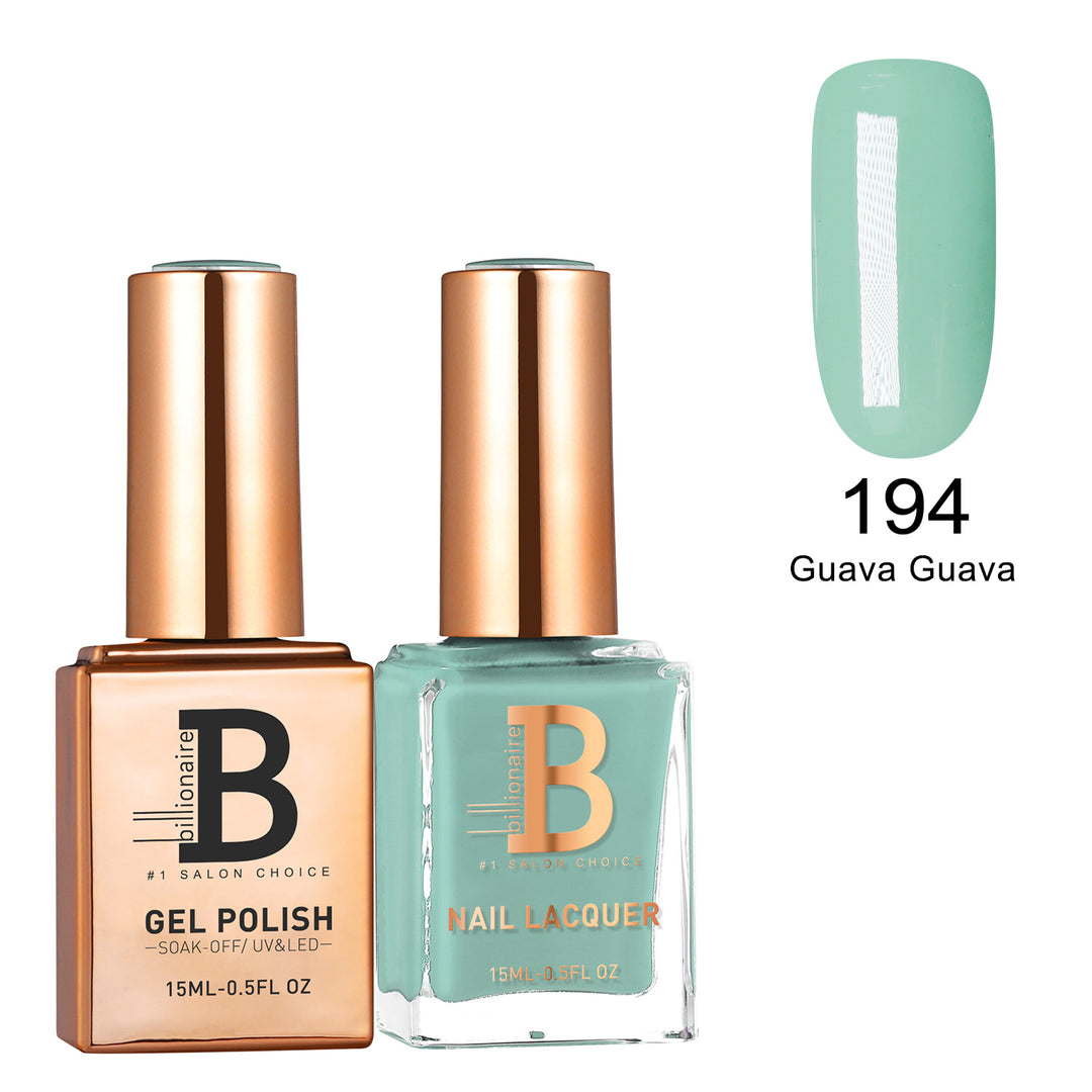 Billionaire Gel & Lacquer Duo - 194 Guava Guava (15ml)