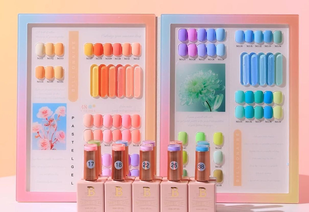 Billionaire - Soak Off UV LED Gel Polish Pastel (48 Colors Collection)