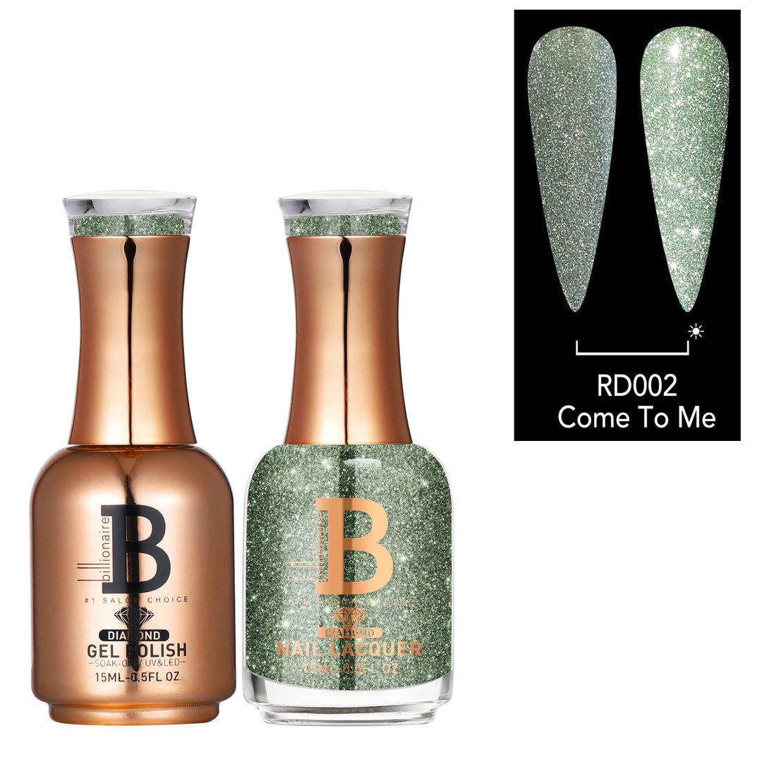 Billionaire Diamond Gel & Lacquer Duo - 002 Come To Me (15ml)