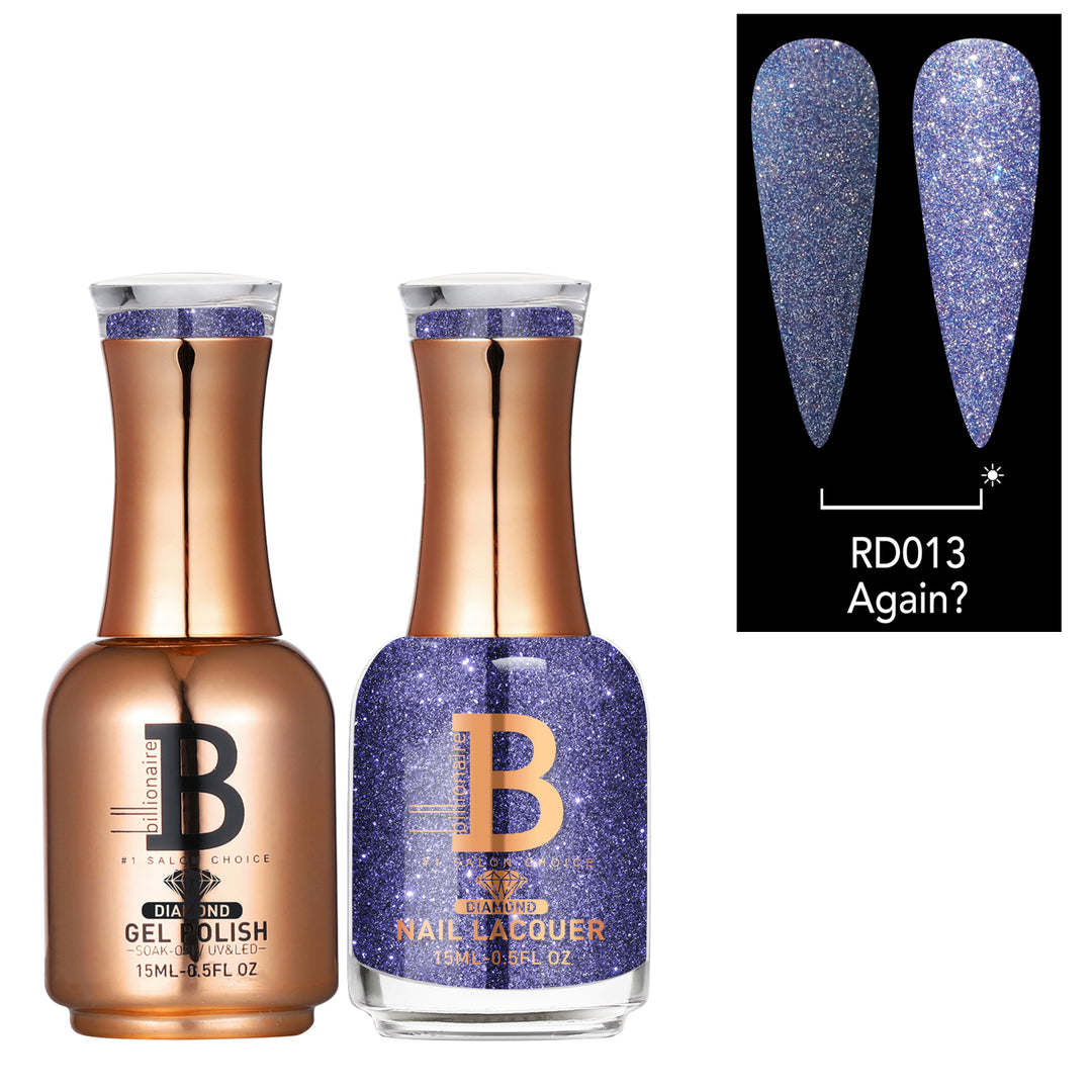 Billionaire Diamond Gel & Lacquer Duo - 013 Again? (15ml)