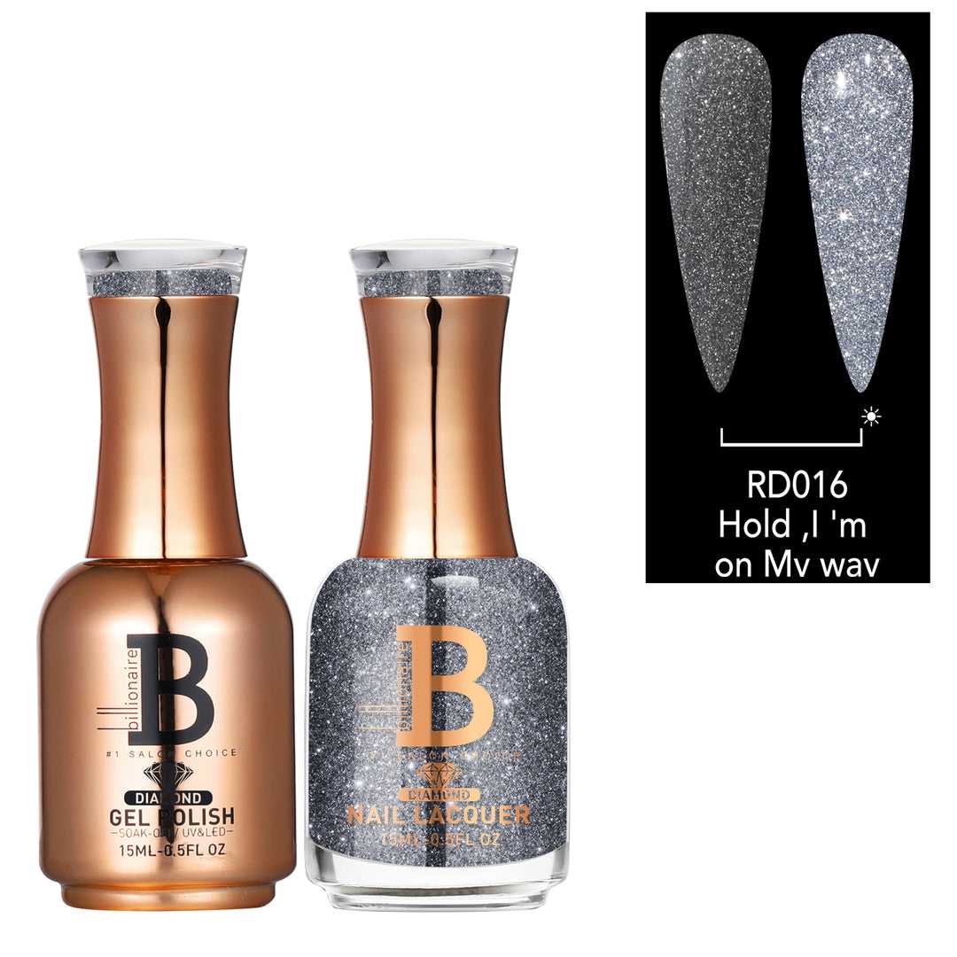 Billionaire Diamond Gel & Lacquer Duo - 016 Hold, I'm On My Way (15ml)