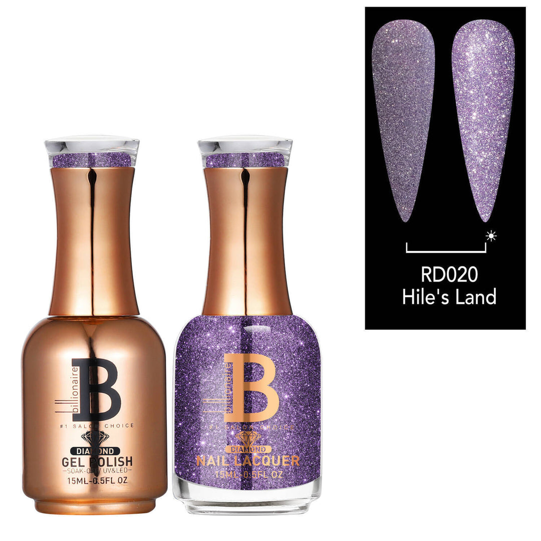 Billionaire Diamond Gel & Lacquer Duo - 020 Hile's Land (15ml)