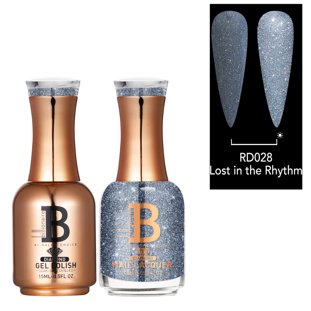 Billionaire Diamond Gel & Lacquer Duo - 028 Lost In The Rhythm (15ml)
