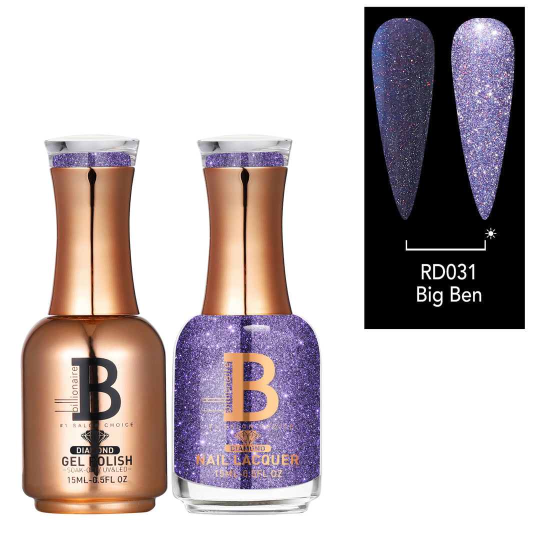Billionaire Diamond Gel & Lacquer Duo - 031 Big Ben (15ml)