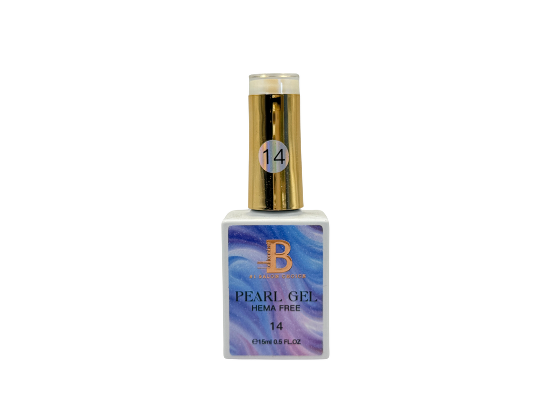 Billionaire Pearl Gel Nails Polish - Hema Free 14 15ml