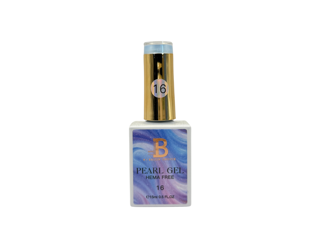 Billionaire Pearl Gel Nails Polish - Hema Free 16 15ml