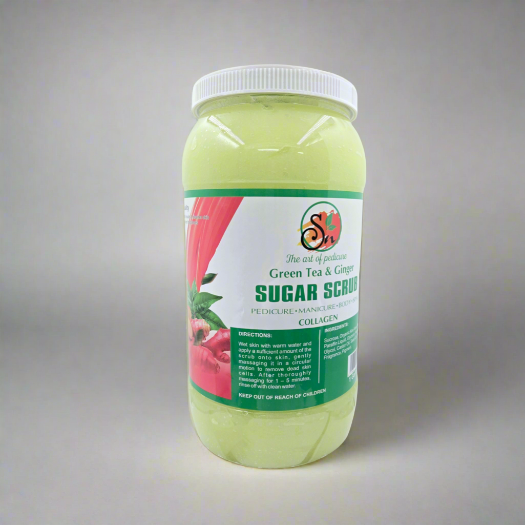 Green Tea & Ginger Sugar Scrub