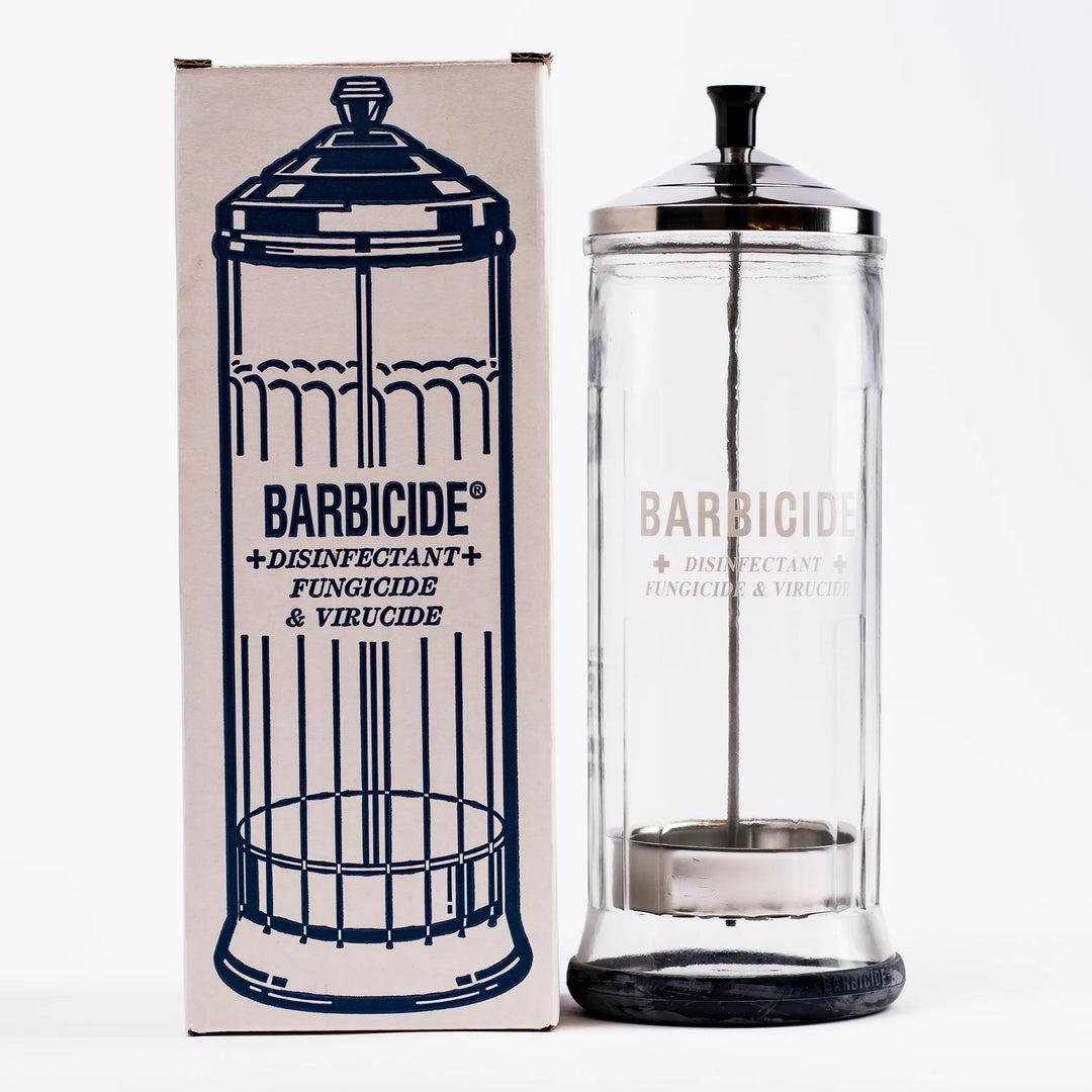 DISINFECTING JAR - BARBICIDE