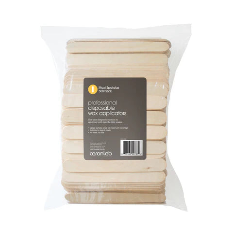 Caronlab Professional Disposable Wax Applicators - Maxi 500 packs