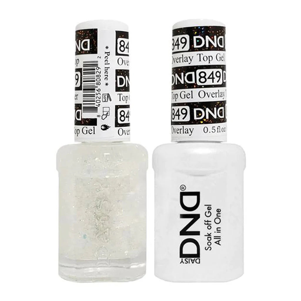 #849 DND Overlay Top Gel Duo