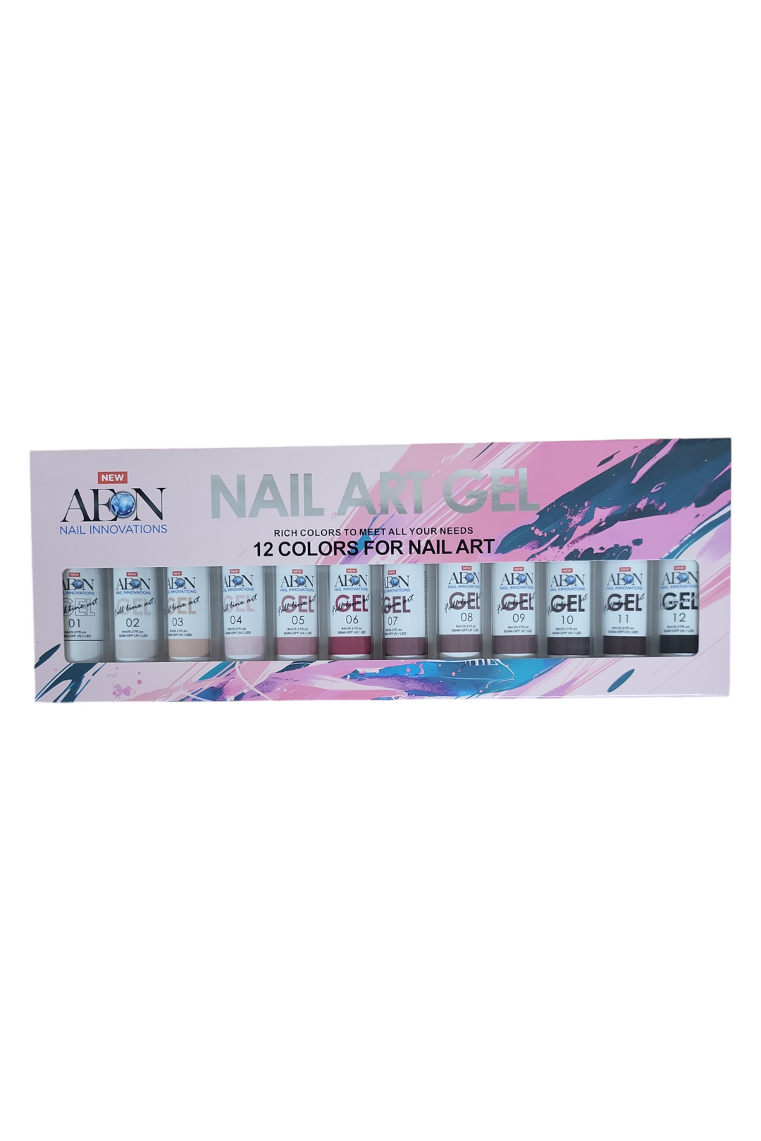 Aeon Nail Art Gel - Fall Line Art Set
