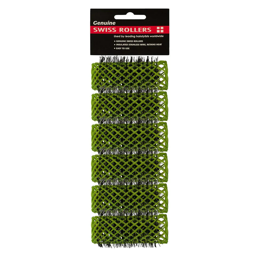 Genuine- SWISS ROLLERS - Green (6pk)