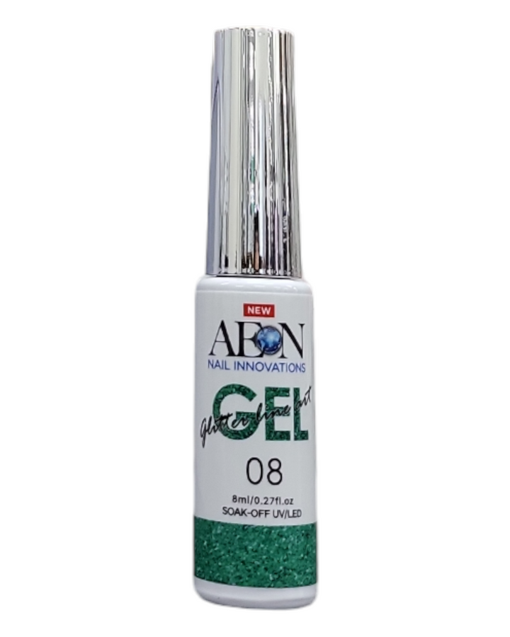 Aeon Nail Art Gel - Glitter Line Gel 08