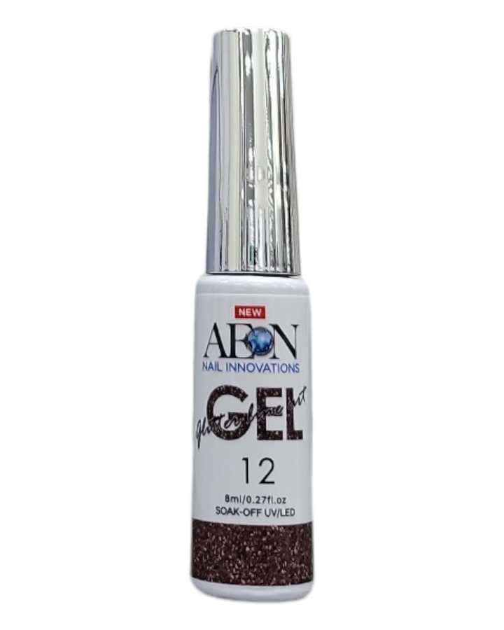 Aeon Nail Art Gel - Glitter Line Gel 12