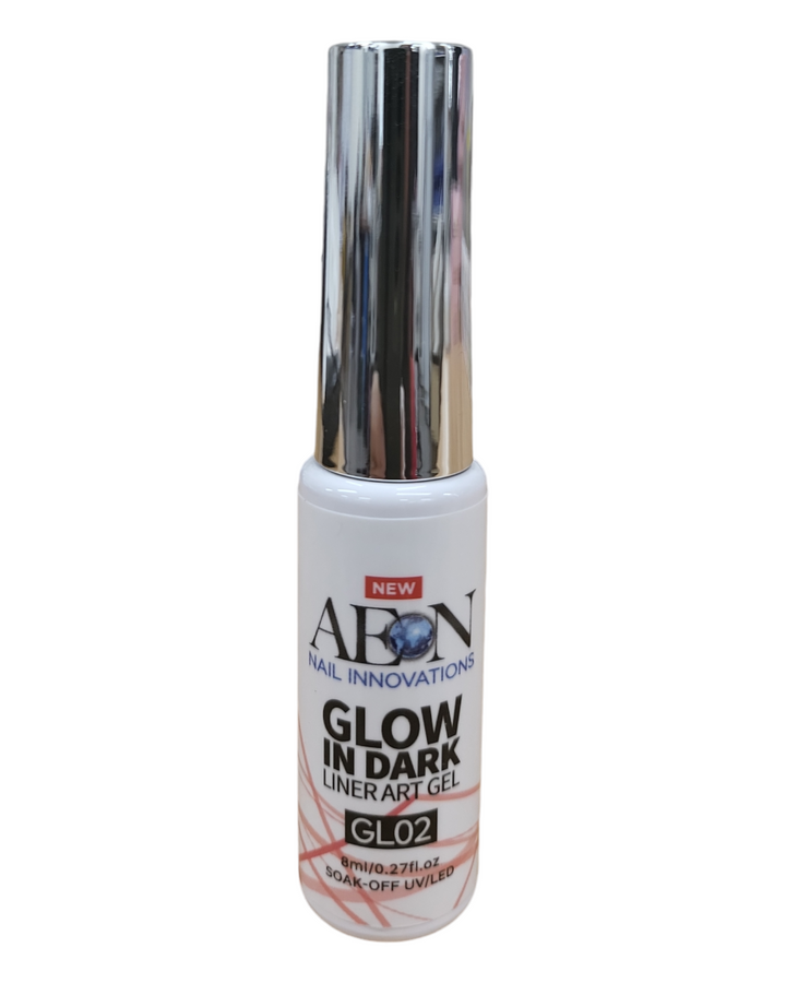 Aeon Nail Art Gel - Glow In Dark Line Art Gel 02