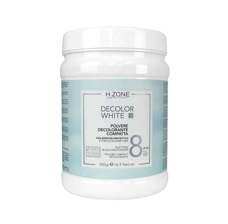 H.ZONE- DECOLOR WHITE BLEACHING POWER - 500gr