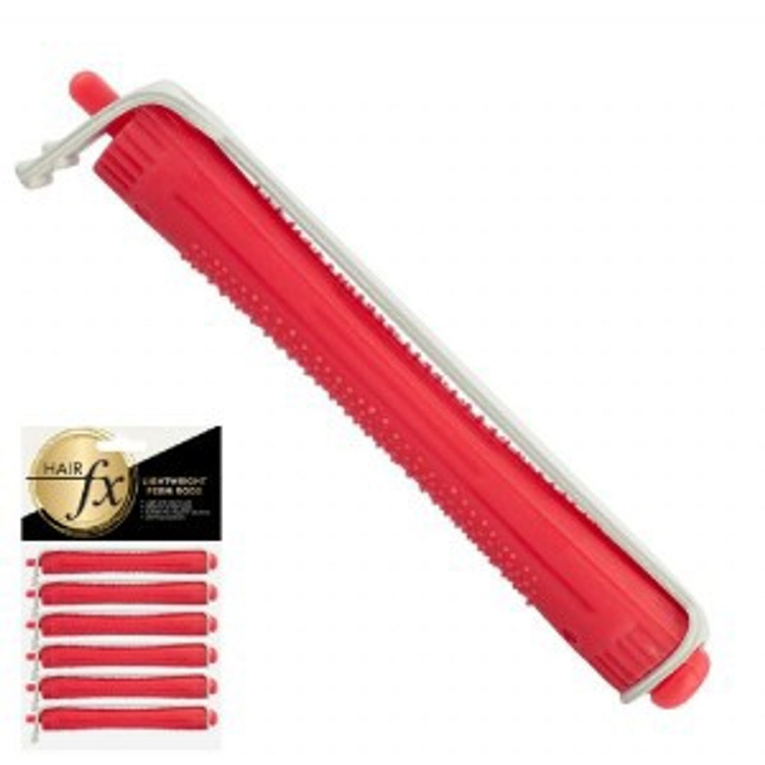HairFX LightWeight Perm Rods - Hot Pink - 12pc (9mm)