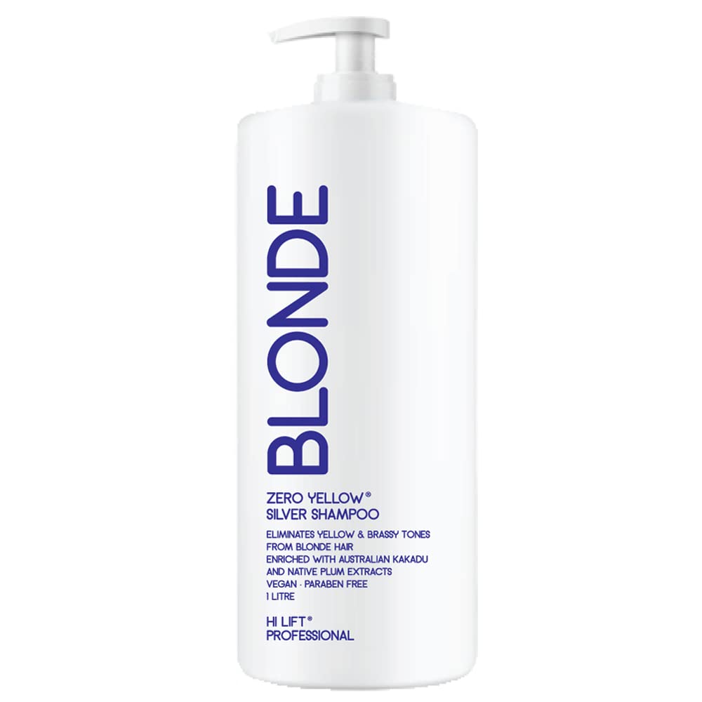 HiLift True Blonde Zero Yellow Pure Silver Shampoo - 1L