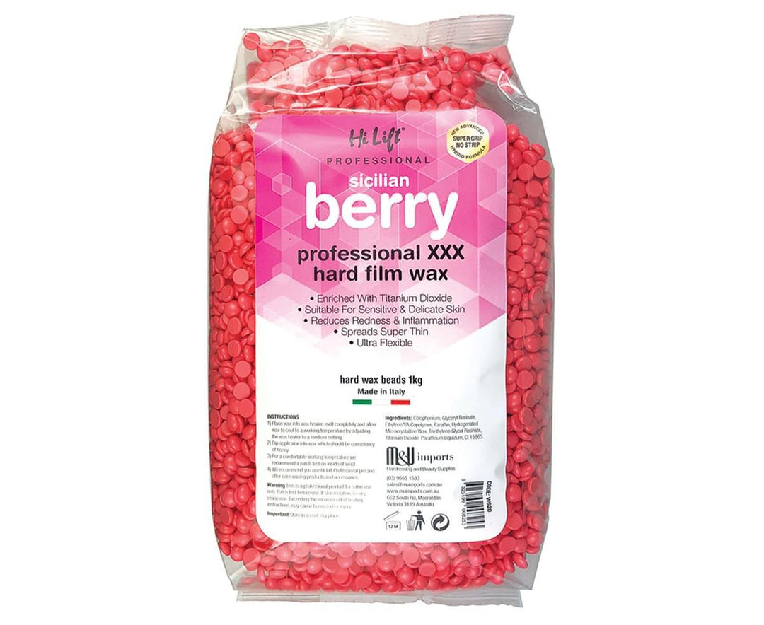 Hi Lift Sicilian Berry Profession XXX Hard Wax Beads - 1kg