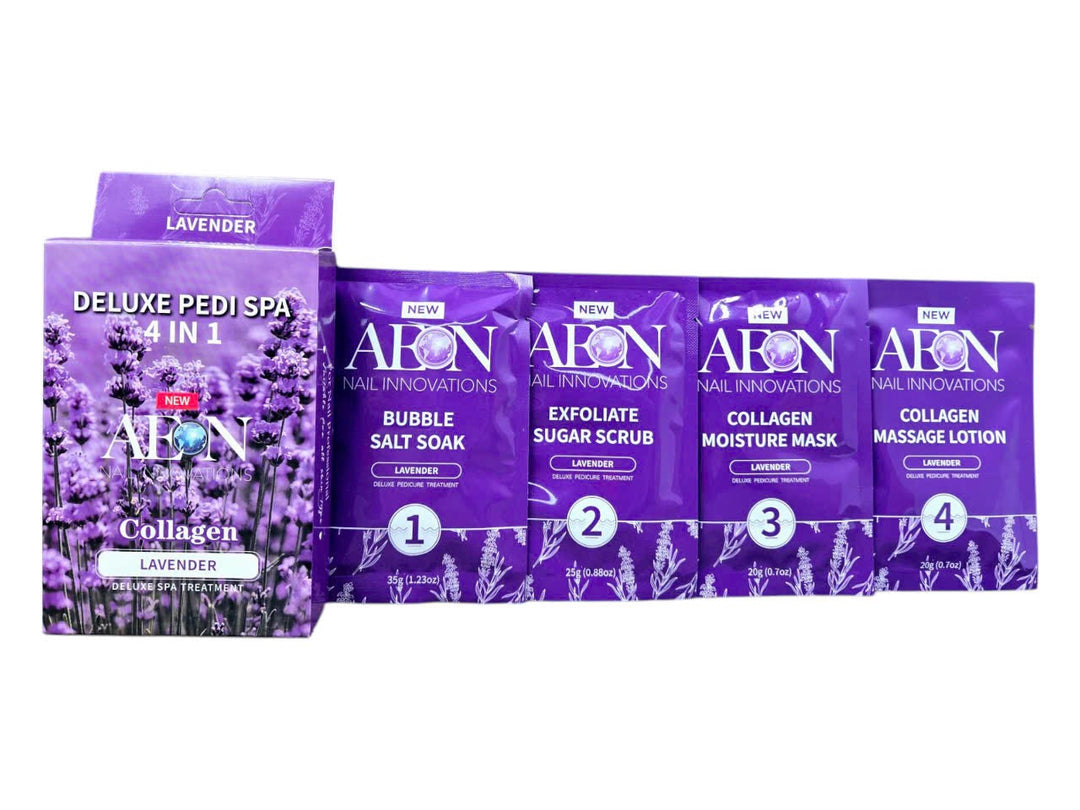 AEON- Deluxe Pedi Spa 4 In 1 Collagen - LAVENDER