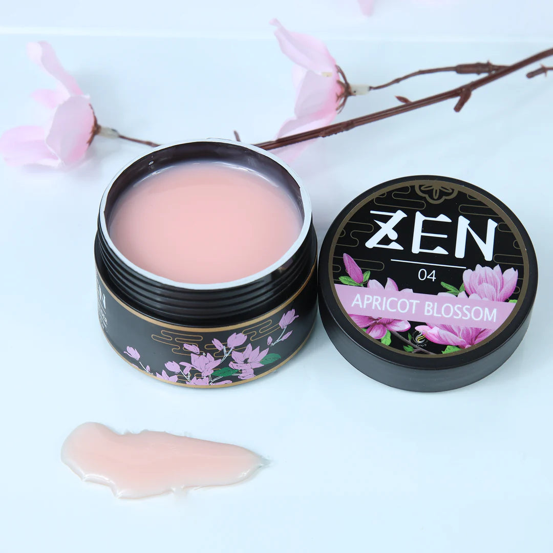 ZEN | Builder Gel Jar No.04 APRICOT BLOSSOM | Welcome to Oz Nails