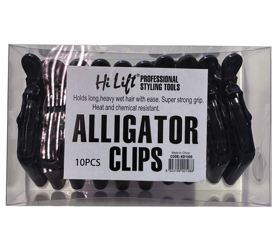 Hi lift - ALLIGATOR CLIPS HAIR - 10PK
