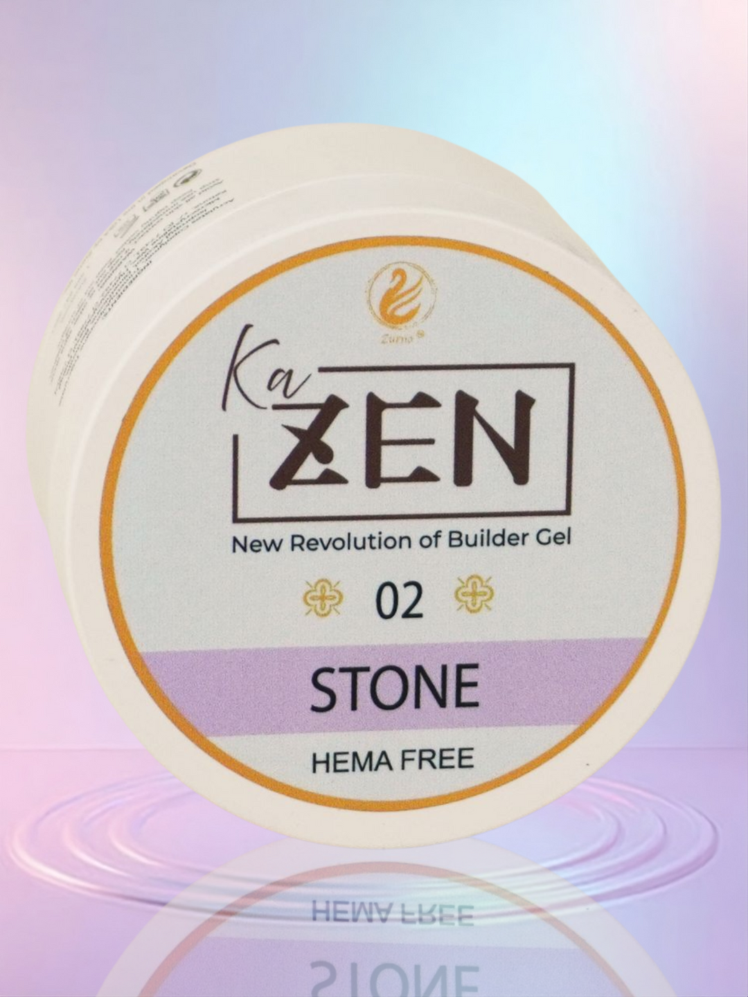 KaZEN Builder Gel - 02 STONE Cream Edition