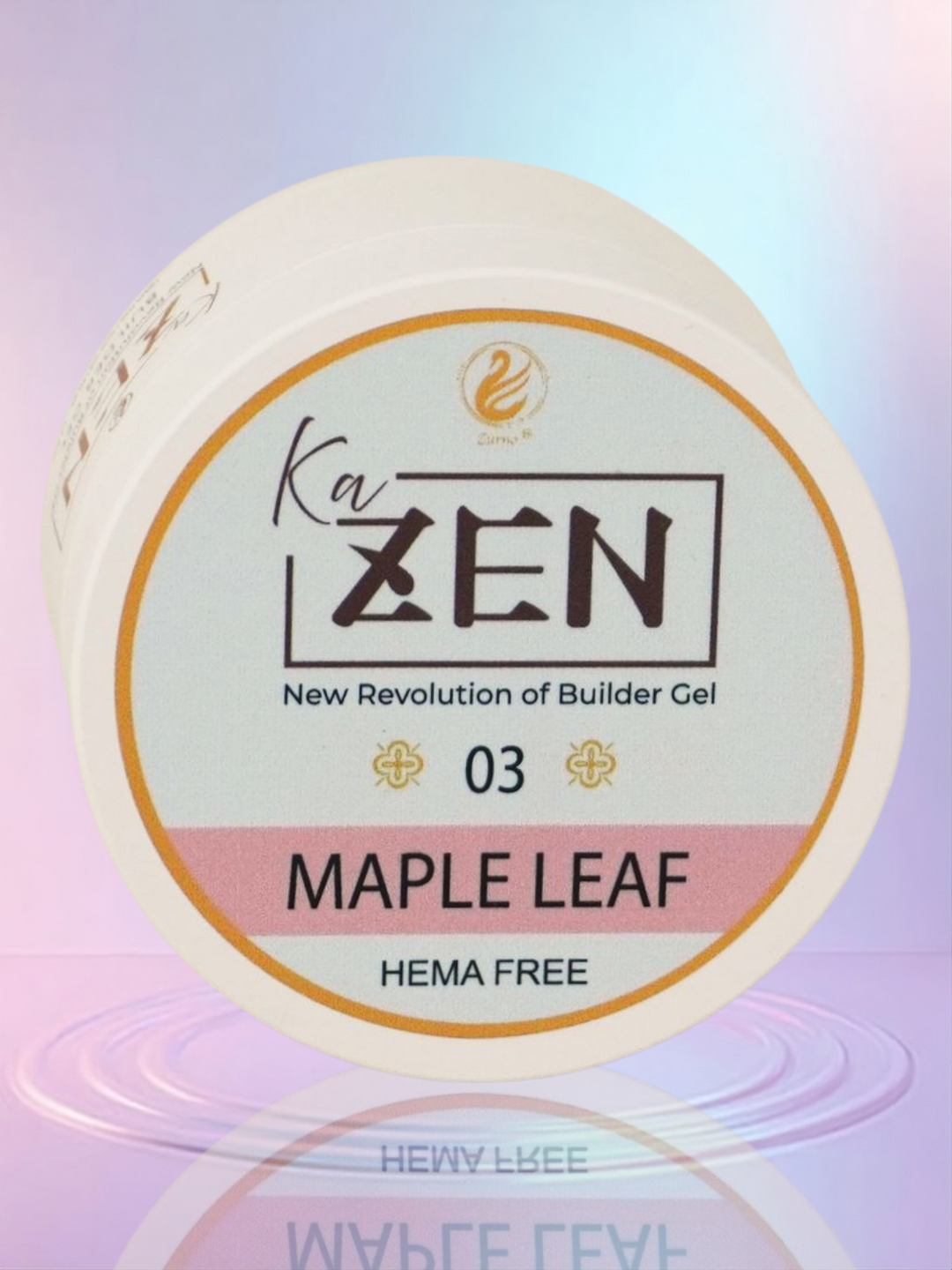 KaZEN Builder Gel - 03 MAPPLE LEAF Cream Edition