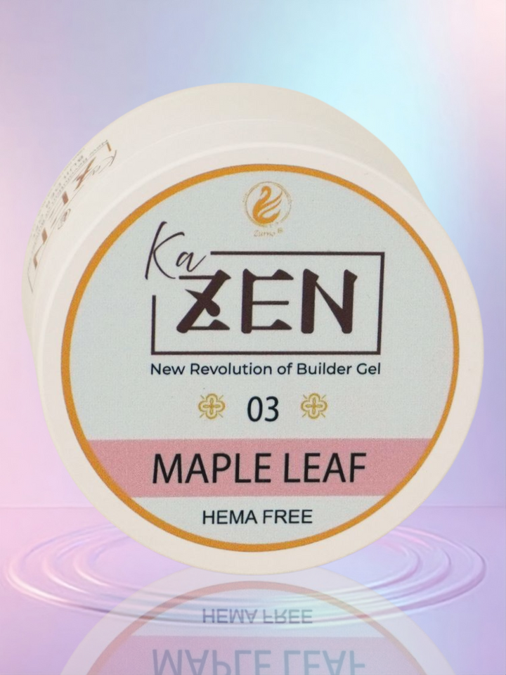 KaZEN Builder Gel - 03 MAPPLE LEAF Cream Edition