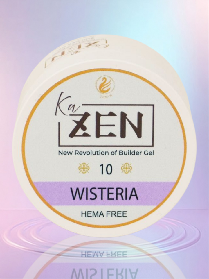 KaZEN Builder Gel - 10 WISTERIA Cream Edition