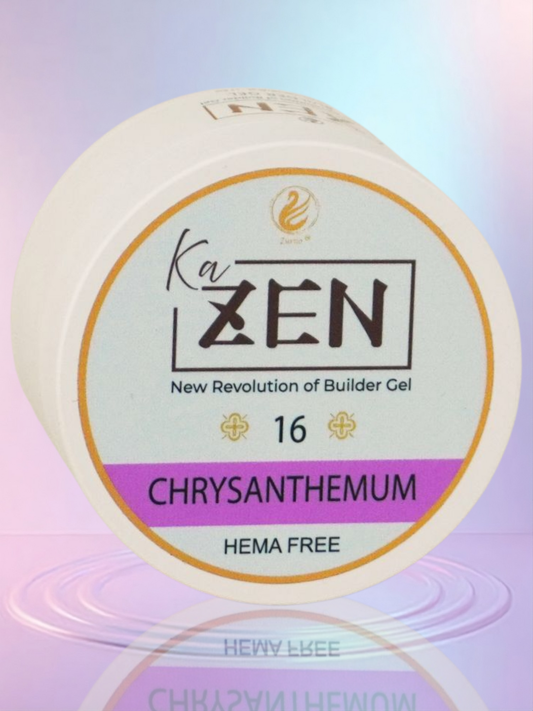 KaZEN Builder Gel - 16 CHRYSANTHEMUM Cream Edition