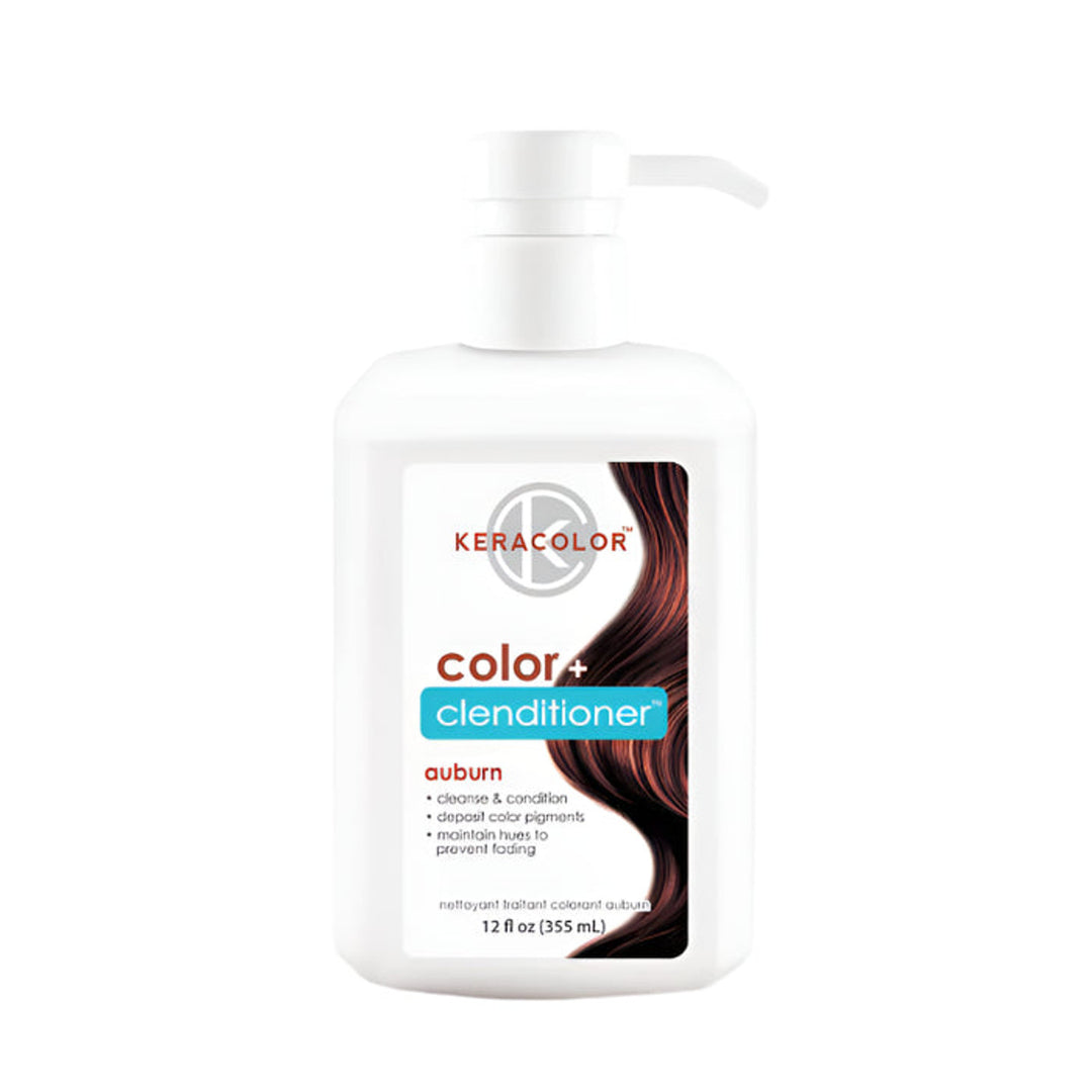 Keracolor Color+ Clenditioner 355ml - Auburn