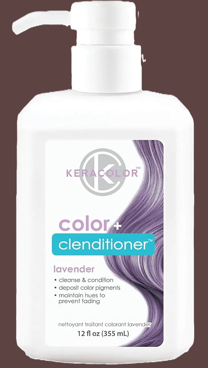 Keracolor Color+ Clenditioner 355ml - Lavender