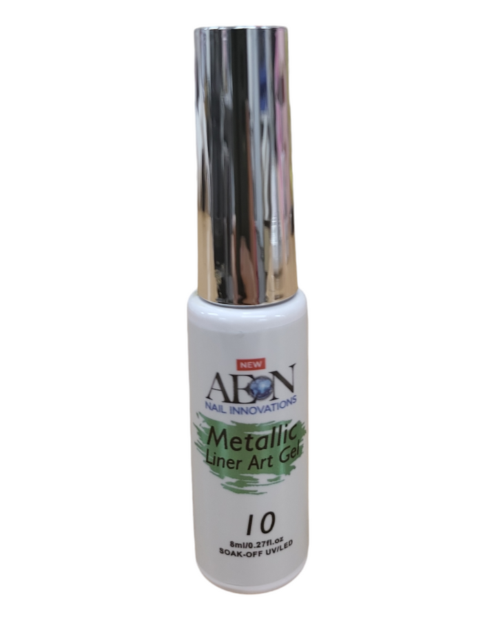 Aeon Nail Art Gel - Metallic Liner Art Gel 10