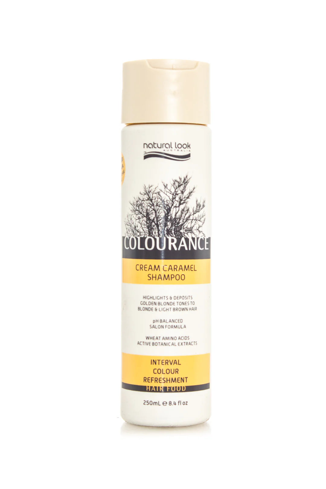 Natural Look - Colourance Cream Caramel Shampoo- 250ml