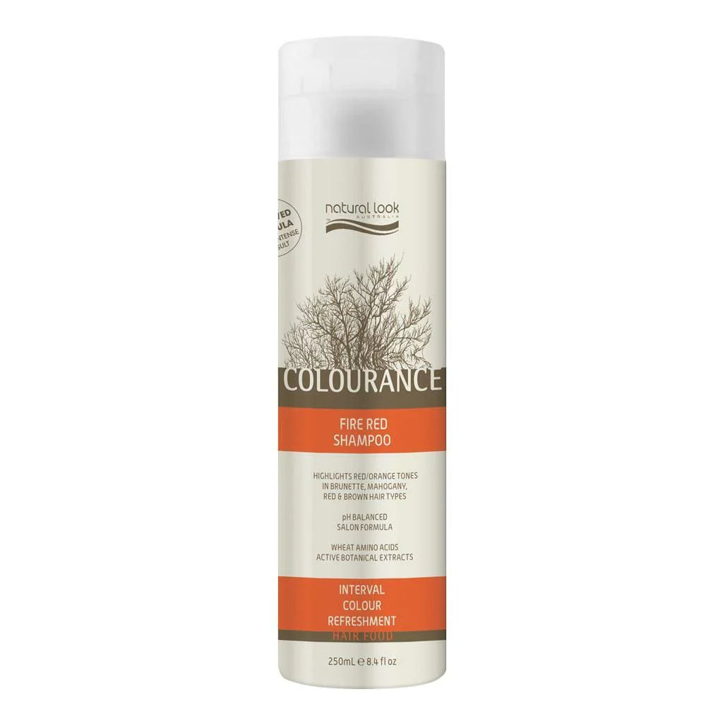Natural Look - Colourance Fire Red Shampoo- 250ml