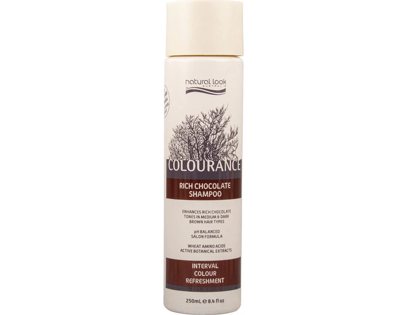 Natural Look - Colourance Rich Chocolate Shampoo- 250ml