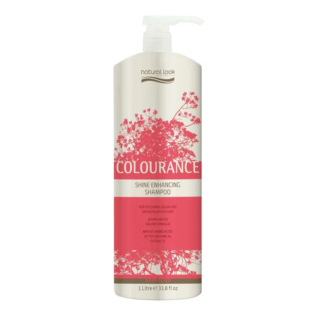 Natural Look - Colourance Shine Enhancing Shampoo - 1L