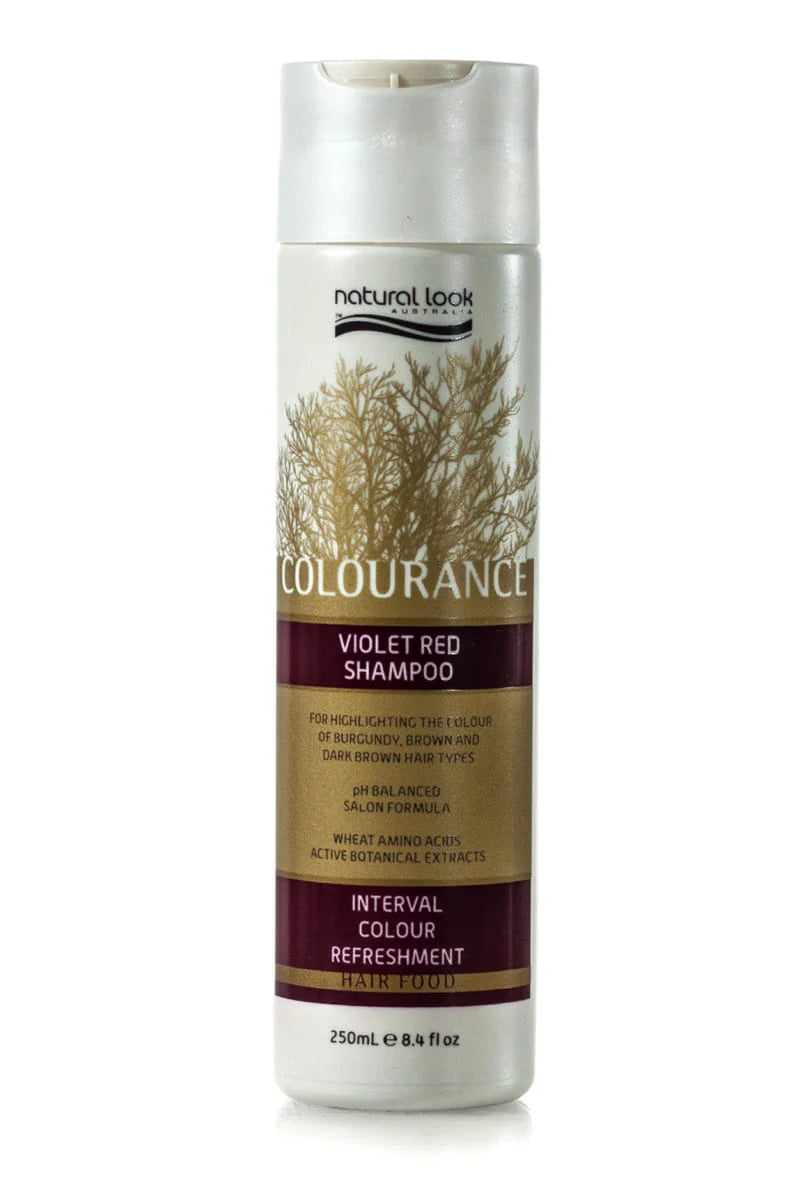 Natural Look - Colourance Violet Red Shampoo- 250ml