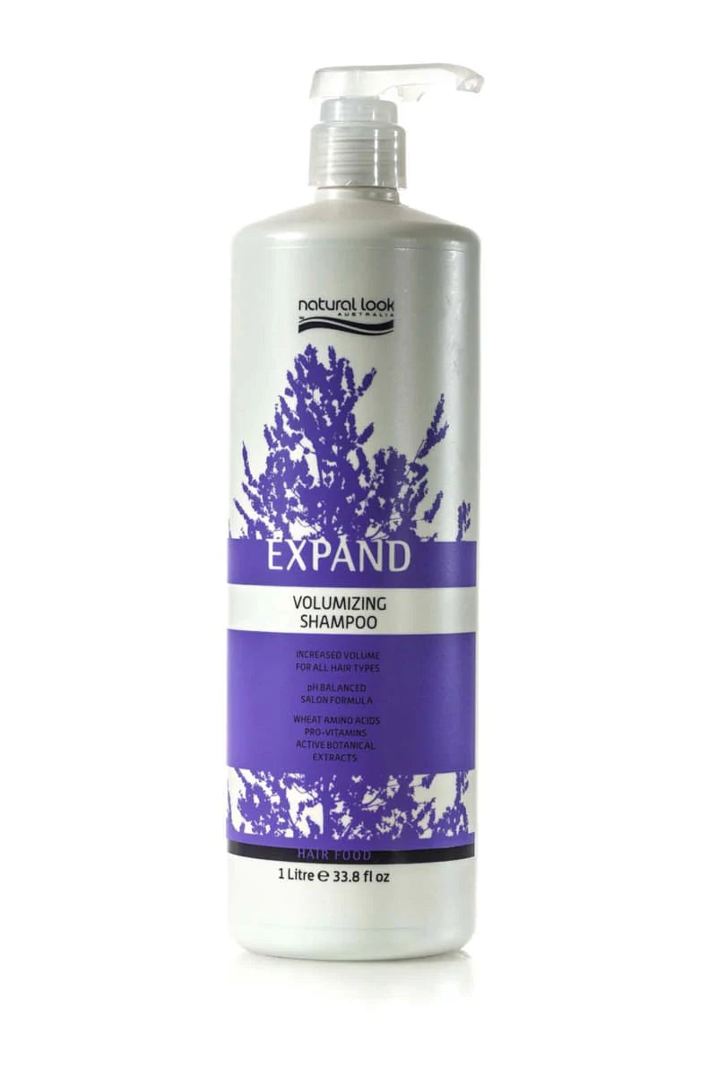 Natural Look - Expand Volumizing Shampoo - 1L