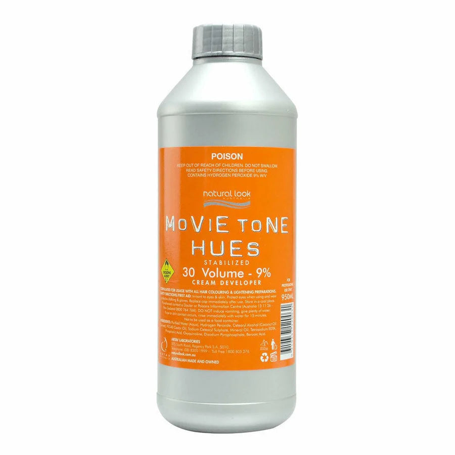 Natural Look - Movie Tone Hues Cream Peroxide 30 Vol( 9%) - 950 ml